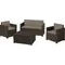 Комплект садових меблів Keter Monaco set, коричневий Комплект садових меблів Keter Monaco set, коричневий