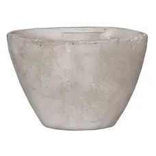 Горщик для квітів Mica Decorations 2,1 л, глина, білий