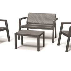 Комплект садових меблів Keter Emily set, сірий