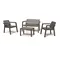 Комплект садових меблів Keter Emily set, сірий Комплект садових меблів Keter Emily set, сірий
