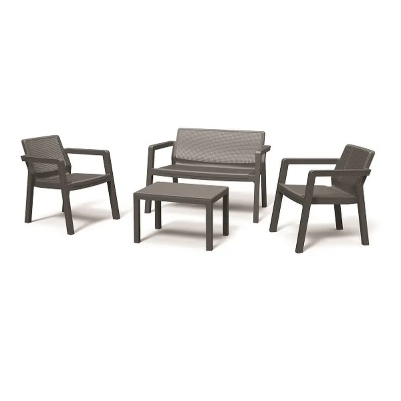 Комплект садових меблів Keter Emily set, сірий Комплект садових меблів Keter Emily set, сірий