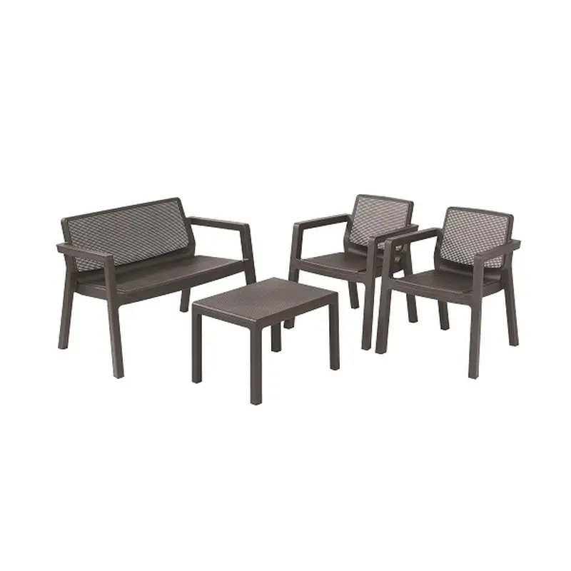 Комплект садових меблів Keter Emily set, сірий Комплект садових меблів Keter Emily set, сірий