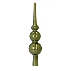 Верхівка на ялинку Chomik 20 см, пластик, оливкова