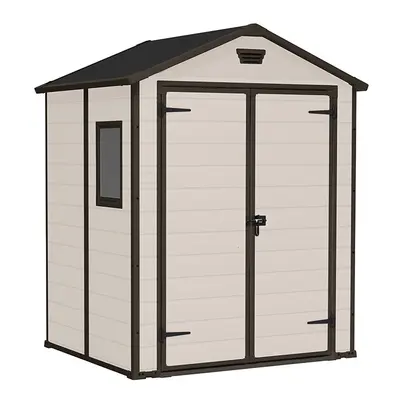 Сарай пластиковий Keter MANOR 6x5, бежево-коричневий