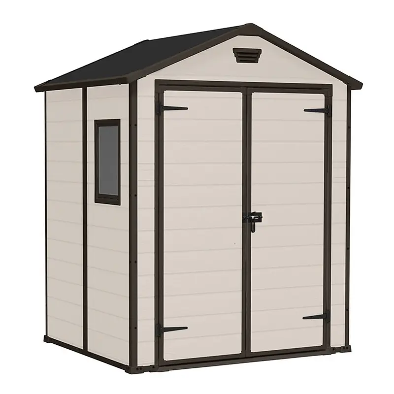 Сарай пластиковий Keter MANOR 6x5, бежево-коричневий