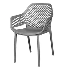 Стілець садовий пластиковий BICA Aria, бежево-сірий