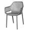 Стілець садовий пластиковий BICA Aria, бежево-сірий