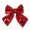 Бант декоративний Mica Decorations 13 см, 2 шт, червоний