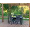 Стіл для саду пластиковий Keter Melody, сірий Стіл для саду пластиковий Keter Melody, сірий