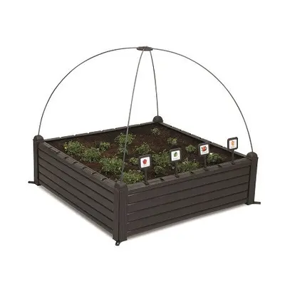 Грядка для рослин Keter Garden Bed, чорна Грядка для рослин Keter Garden Bed, чорна