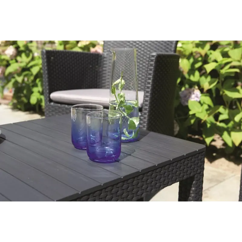 Стіл для саду пластиковий Keter Lyon rattan table Стіл для саду пластиковий Keter Lyon rattan table