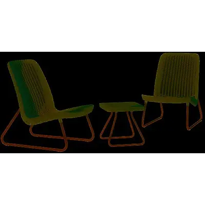 Комплект садових меблів Keter Rio patio set, віскі коричневий