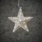 Зірка декоративна срібло, діам. 30 см, 30 led, "Luca Lighting"