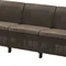 Софа садова пластикова Keter Bahamas love seat max, коричнева