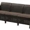 Софа садова пластикова Keter Bahamas love seat max, коричнева
