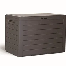 Ящик для зовнішнього зберігання PROSPERPLAST WOODEBOX 190 л, коричневий