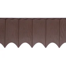 Бордюр садовий Prosperplast GARDEN FENCE, коричневий, 5,9 м