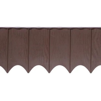 Бордюр садовий Prosperplast GARDEN FENCE, коричневий, 5,9 м