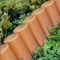 Палісад садовий Prosperplast PALISADA, трубчастий, теракотовий, 2,4 м