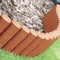 Палісад садовий Prosperplast PALISADA, трубчастий, теракотовий, 2,4 м