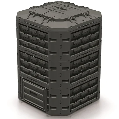Компостер Prosperplast Compogreen Vario, чорний, 950 л