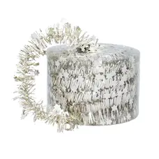 Мішура декоративна із зірками Chomik 7 м, шампань