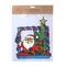 Наклейка новорічна "Санта з оленем" Chomik, 23х31 см