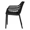Стілець садовий пластиковий BICA Aria, графіт