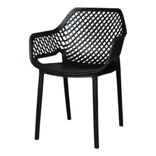 Стілець садовий пластиковий BICA Aria, графіт