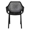 Стілець садовий пластиковий BICA Aria, графіт