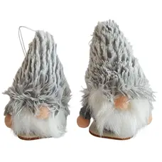 Набір новорічних прикрас Jumi "Гноми", 2шт, текстиль