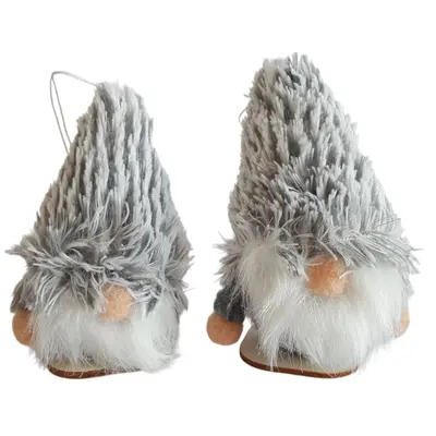 Набір новорічних прикрас Jumi "Гноми", 2шт, текстиль