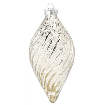 Ялинкова скляна прикраса Chomik 8 см, ромб
