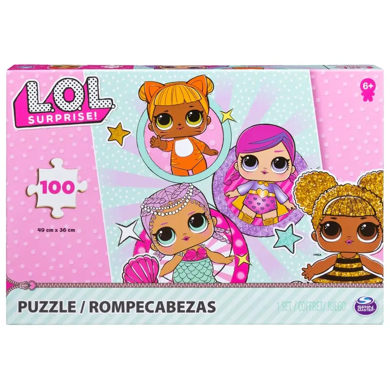 Пазл L.O.L. Surprise (100 частин) Пазл L.O.L. Surprise (100 частин)