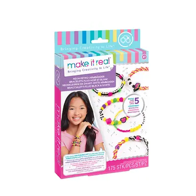 Make it Real: Набір для створення шарм-браслетів «Неоновий стиль»
