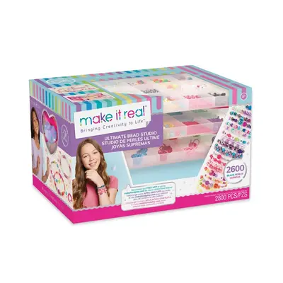 Make it Real: Набір для створення браслетів з бісеру “Власна студія”