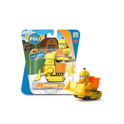 МЕТАЛЕВА КОЛЕКЦІЙНА МАШИНКА РОБОКАР БРУНЕР DIE CAST