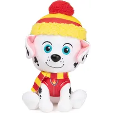 Gund. Цуценячий патруль: м'яка іграшка - цуценя Маршал «Зимові свята» (15 см)