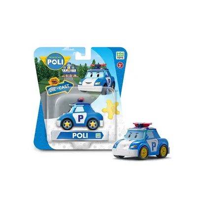 МЕТАЛЕВА КОЛЕКЦІЙНА МАШИНКА РОБОКАР ПОЛІ DIE CAST