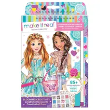 Make it Real: Блокнот з трафаретами для створення модних колекцій “Квіткова фантазія”