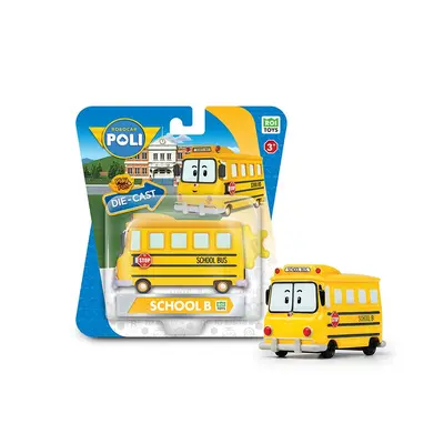 МЕТАЛЕВА КОЛЕКЦІЙНА МАШИНКА РОБОКАР СКУЛБІ DIE CAST