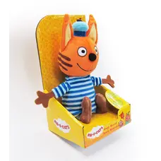 Три кота: м'яка іграшка Коржик зі звуковими эфектами