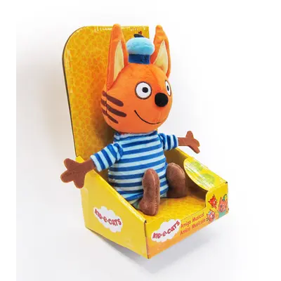 Три кота: м'яка іграшка Коржик зі звуковими эфектами