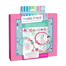 Make it Real: Набір для створення браслетів 'Рожеве сяйво'