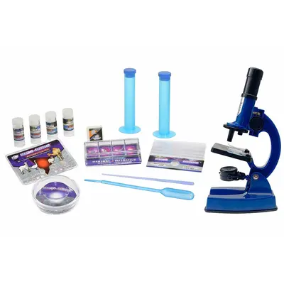 Синій мікроскоп EASTCOLIGHT (збільшення до 900 разів)
