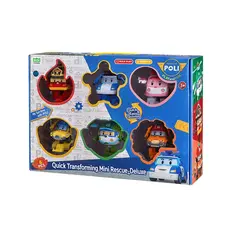 Ігровий набір 'Міні рятівники-трансформери делюкс' (6 шт)