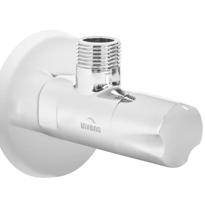 Кран кутовий приладовий керамічний, Invena ZW-49-015
