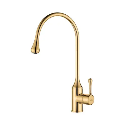 Змішувач для кухні Invena Pingo BZ-55-L09 золотий