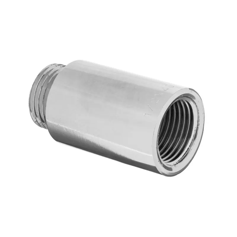 Подовжувач латунний хромований, вз, 38х38, Invena, ZC-11-130