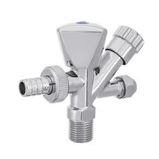 Комбінований вентиль Invena ZW-26-020 1/2"x3/4"x10(3/8")